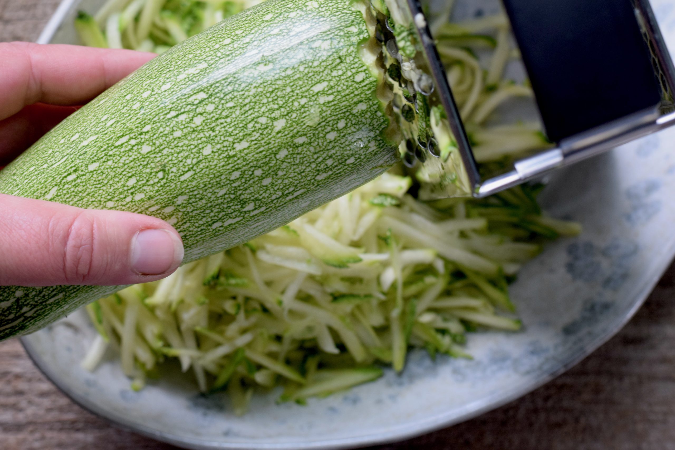 How to Shred Zucchini