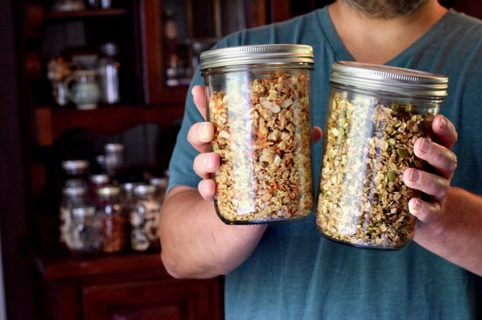 3 Vegetable Granola Recipes! (zucchini, carrots, and beets)